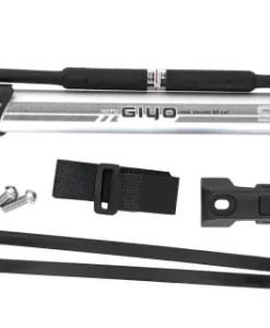 Inflador Giyo Microbomba de piso de aluminio GM-641 con manómetro completo