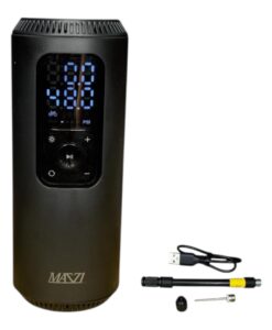 Mini Compresor Aire Inflador Portátil Mazzi G01 Digital Usb Color Negro Fase Eléctrica Monofásica